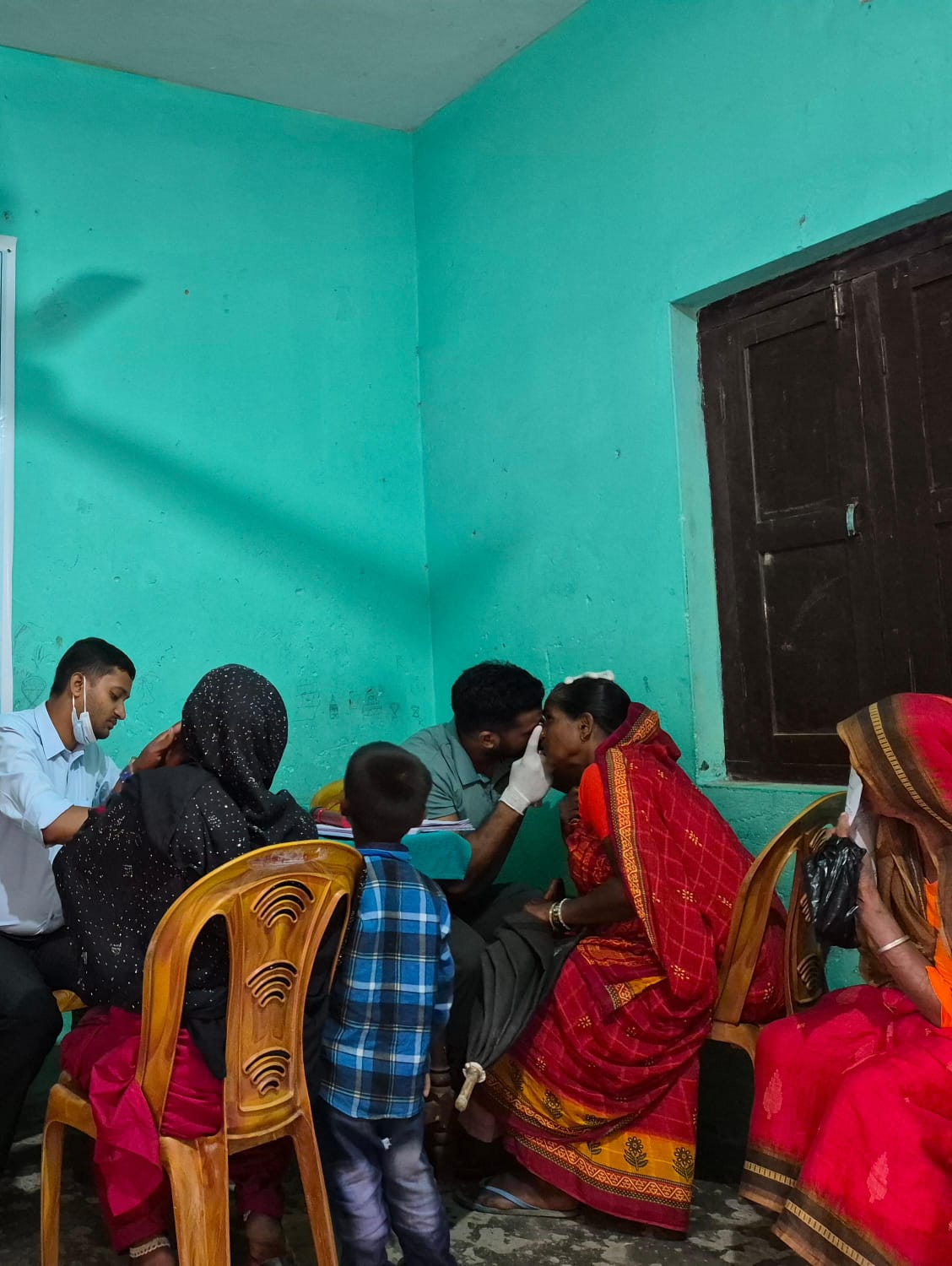 Eye camp in Sunsari, Nepal