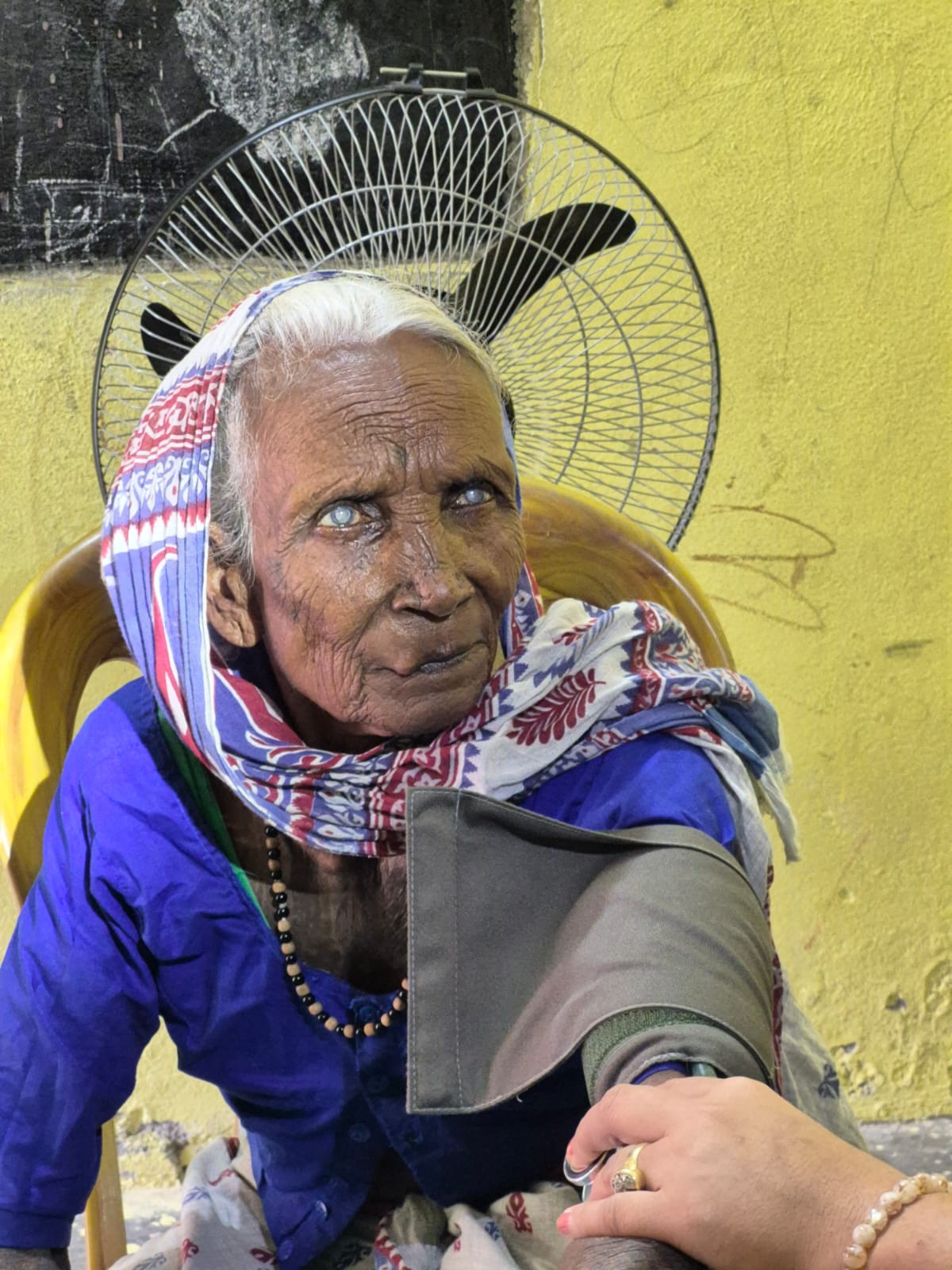 Patients receiving eye screening