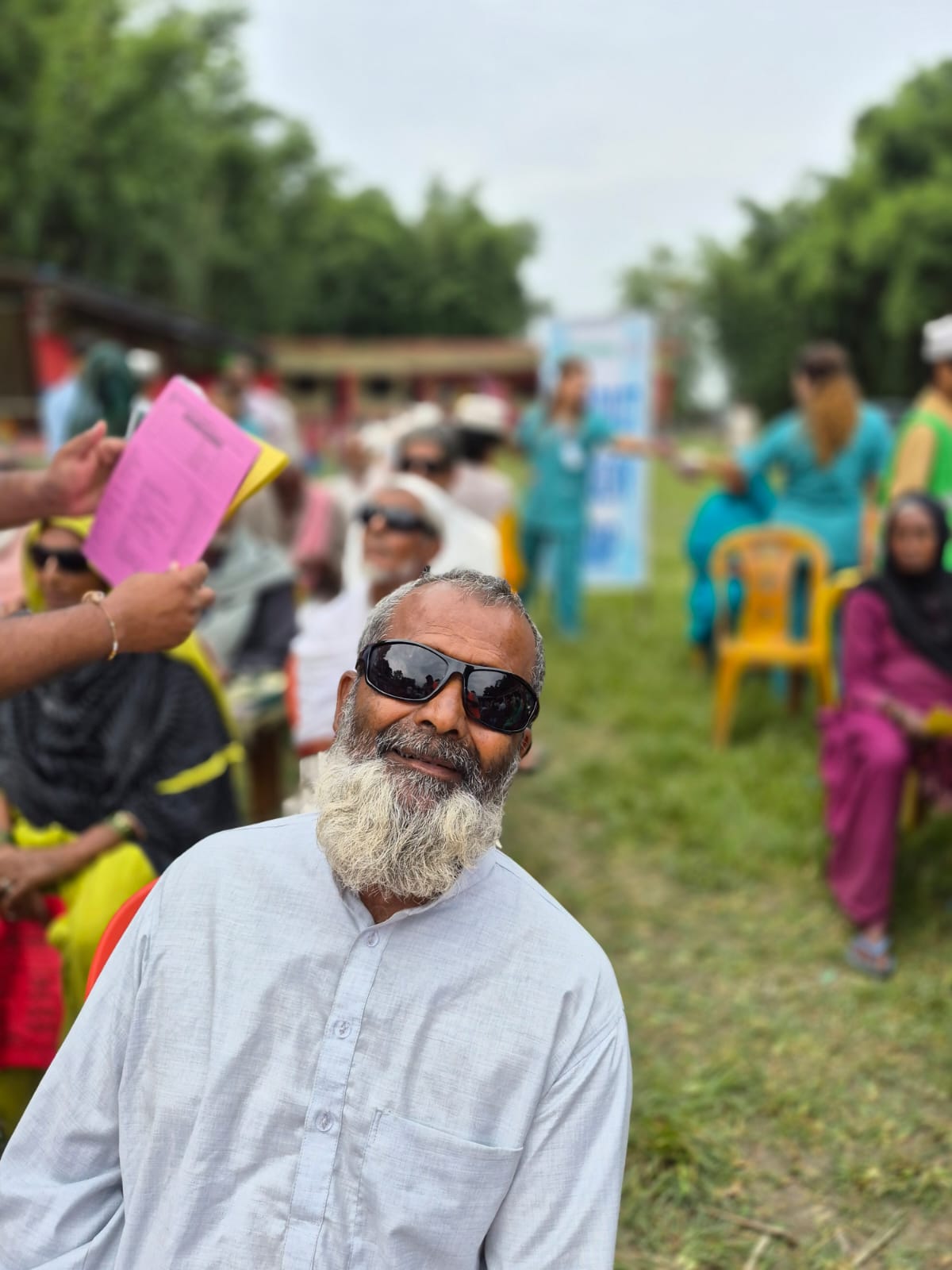 Cataract surgery camp medical services